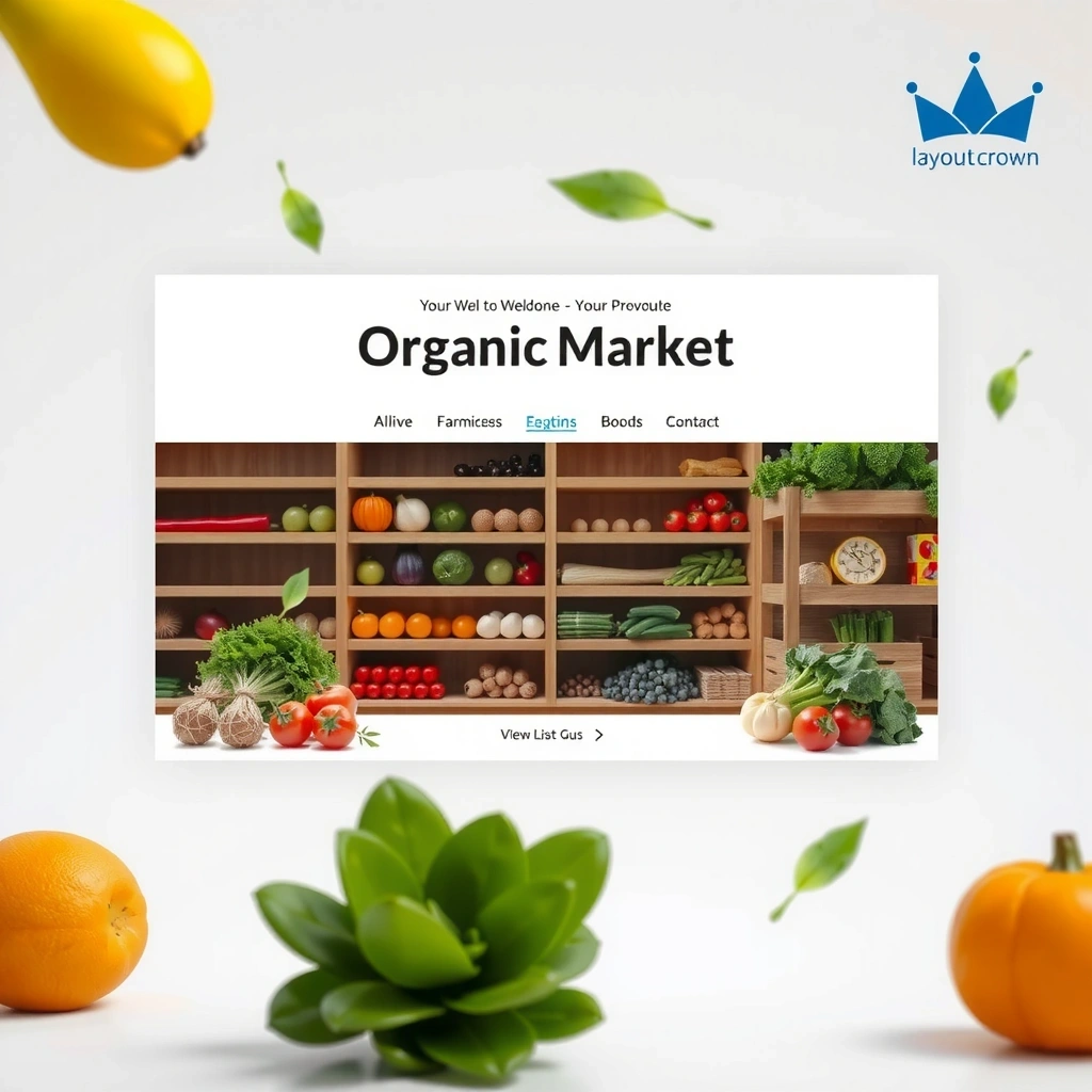 Organic Market Website