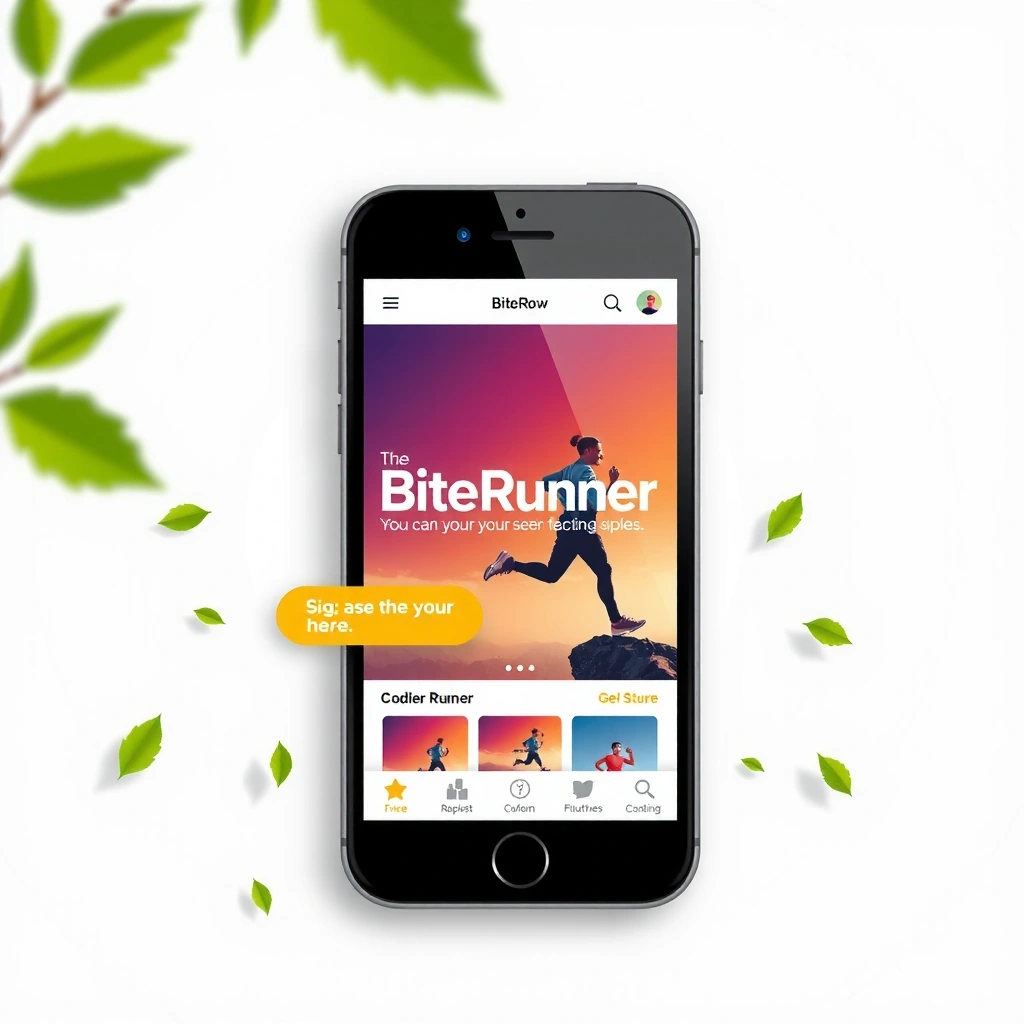 BiteRunner Mobile App Interface