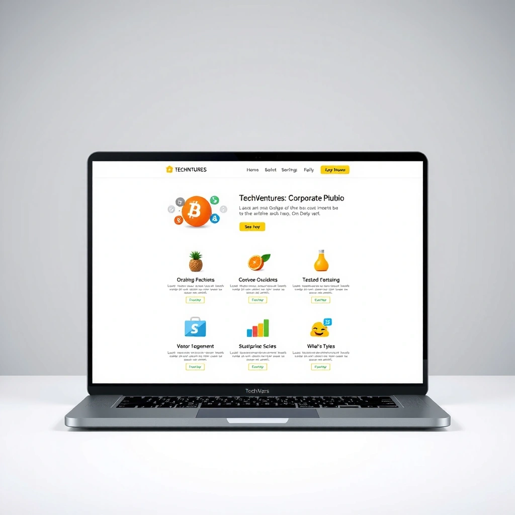 TechVentures Corporate Website Redesign
