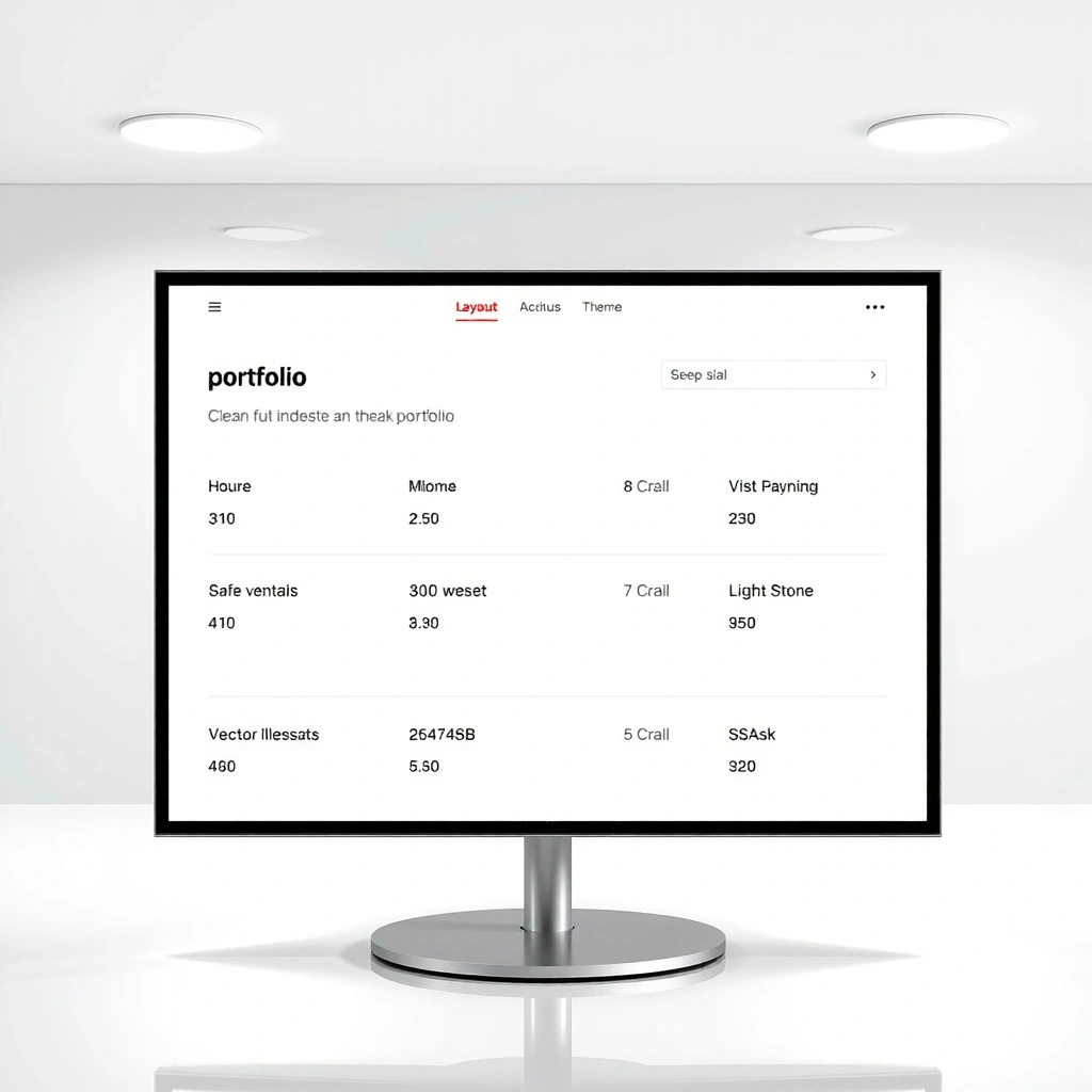 Creative Portfolio Design