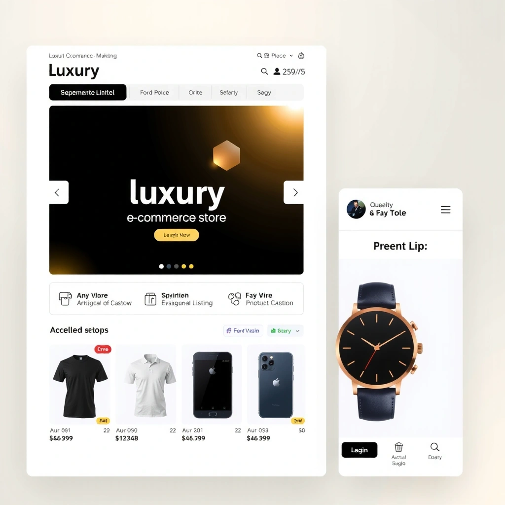 Luxury E-commerce Store